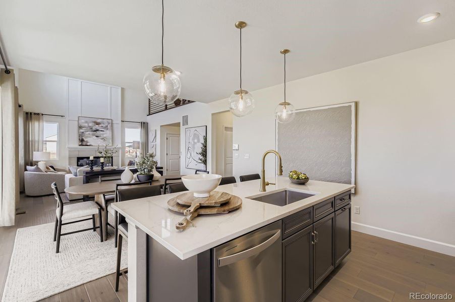 INTERIOR PHOTOS ARE WILLOW MODEL HOME.