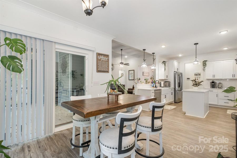 Furnished interior view inside a new home in , Clover (Image 15).