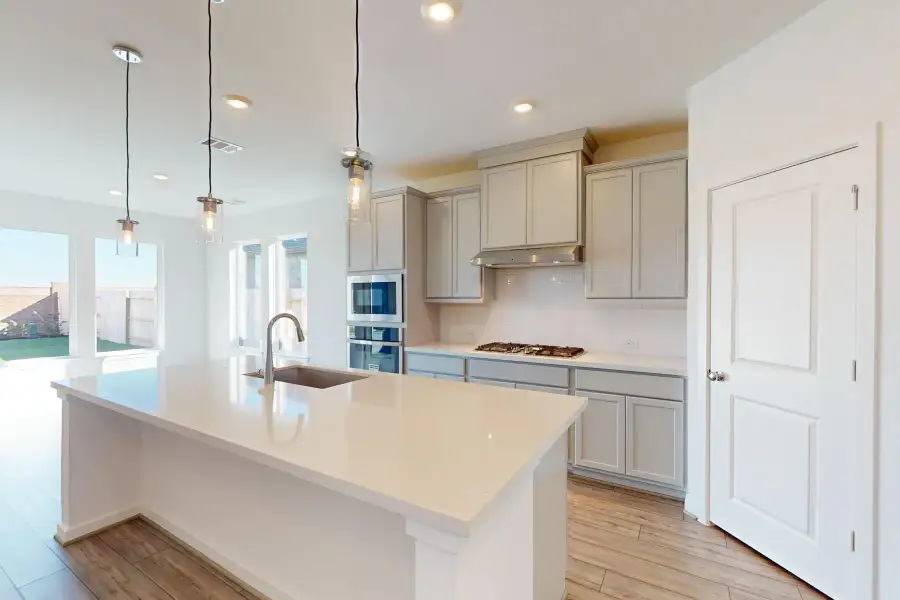 Furnished interior view inside a new home in Avalon at Cypress, Cypress (Image 4).