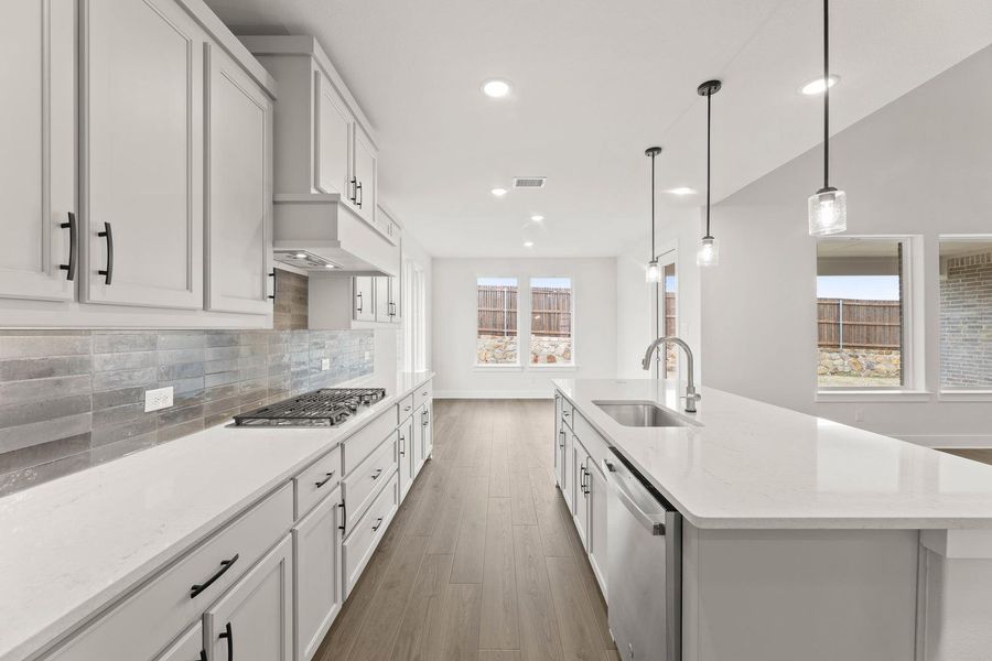 Furnished interior view inside a new home in View at the Reserve, Mansfield (Image 8). Furnished interior view inside a new home in View at the Reserve, Mansfield (Image 8).