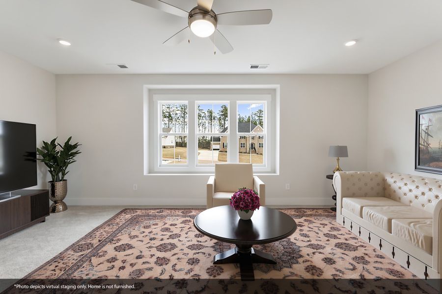 Furnished interior view inside a new home in Suter Estates, Easley (Image 15).