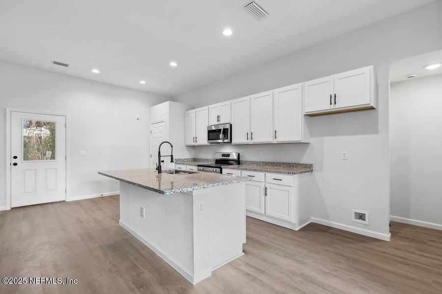 Furnished interior view inside a new home in , Jacksonville (Image 9).