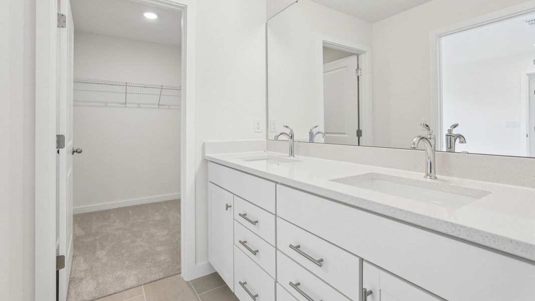 Furnished interior view inside a new home in Cyrene at Harmony, St. Cloud (Image 19).