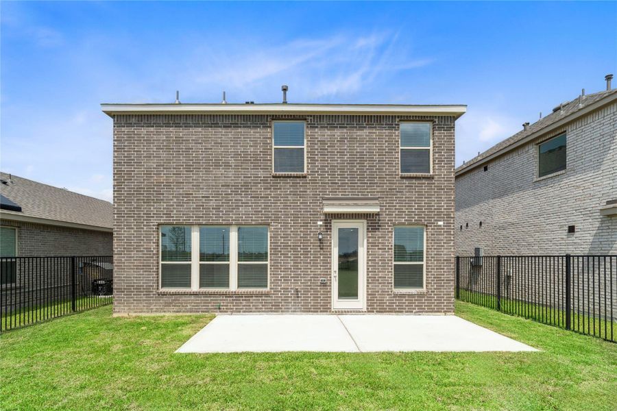 Come explore this generous backyard with extended patio slab—perfect for kids to play freely and adults to unwind in comfort! Come explore this generous backyard with extended patio slab—perfect for kids to play freely and adults to unwind in comfort!
