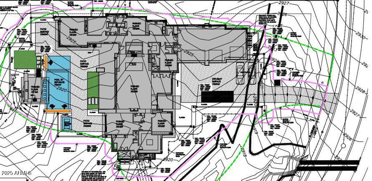 10443 E Scopa Site Plan