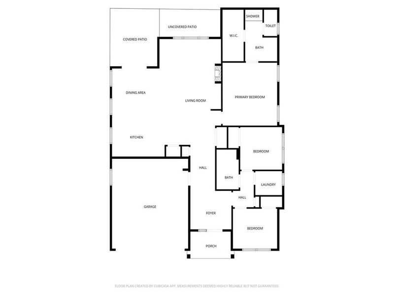 2D floor plan layout of this home in , Carrollton, GA (Image 5).