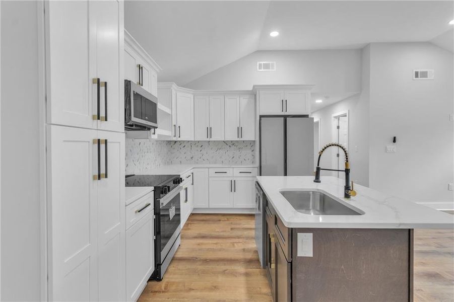 Furnished interior view inside a new home in , Atlanta (Image 7).