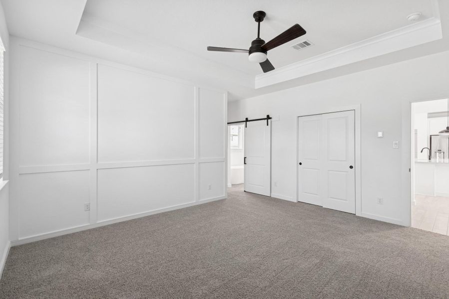 Private primary suite