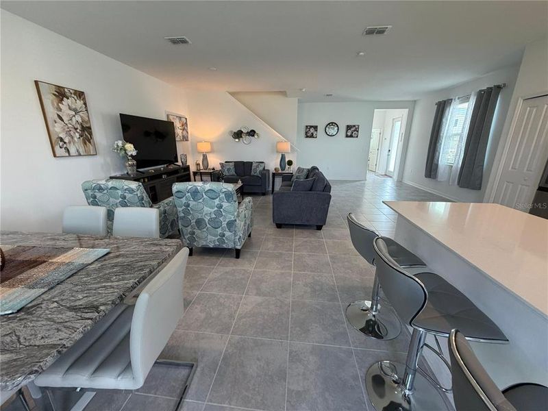 Furnished interior view inside a new home in , Davenport (Image 33). Furnished interior view inside a new home in , Davenport (Image 33).