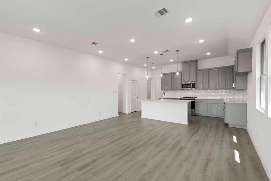 Open Kitchen-Dining Room