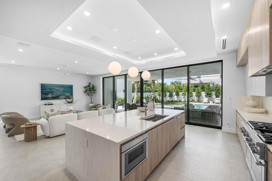 Furnished interior view inside a new home in , Delray Beach (Image 69). Furnished interior view inside a new home in , Delray Beach (Image 69).