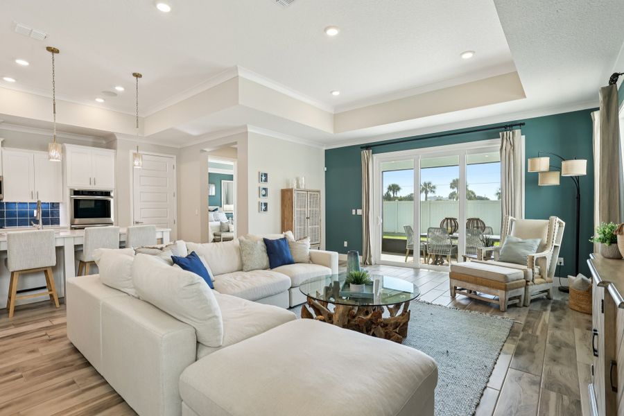 Representative furnished interior of a home built from the Atlantis by Maronda Homes in The Vue, Satellite Beach (Image 13).