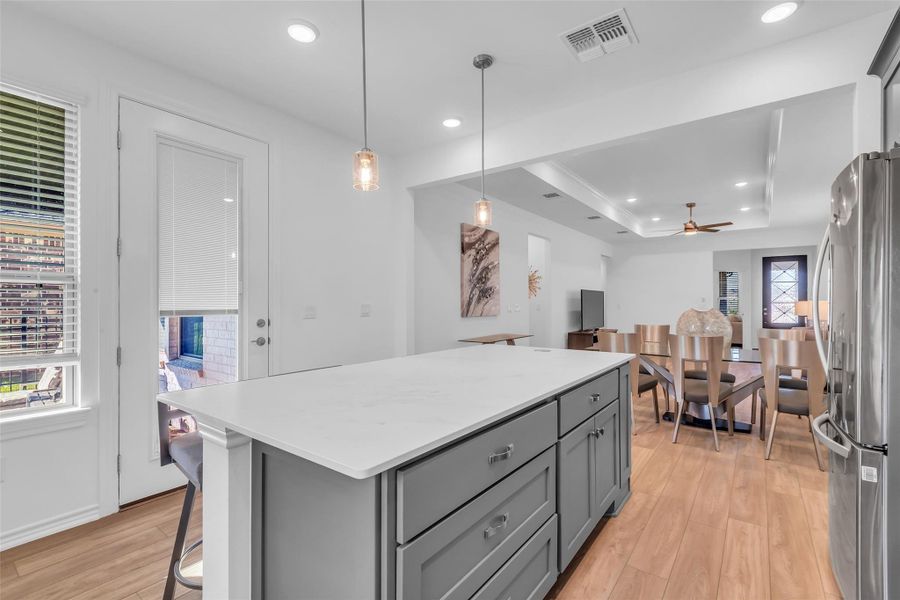 Furnished interior view inside a new home in , Fulshear (Image 27).