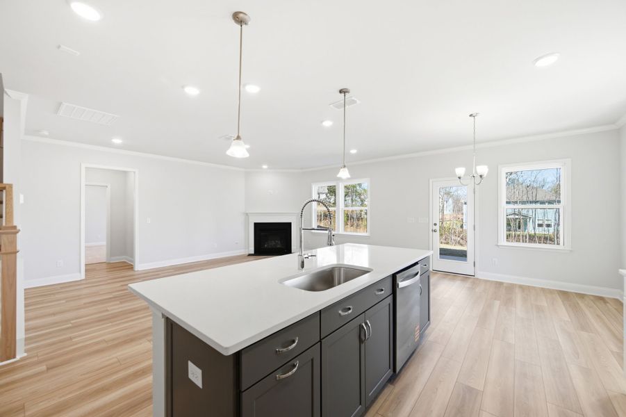 Furnished interior view inside a new home in Carriage Estates, Lexington (Image 13).