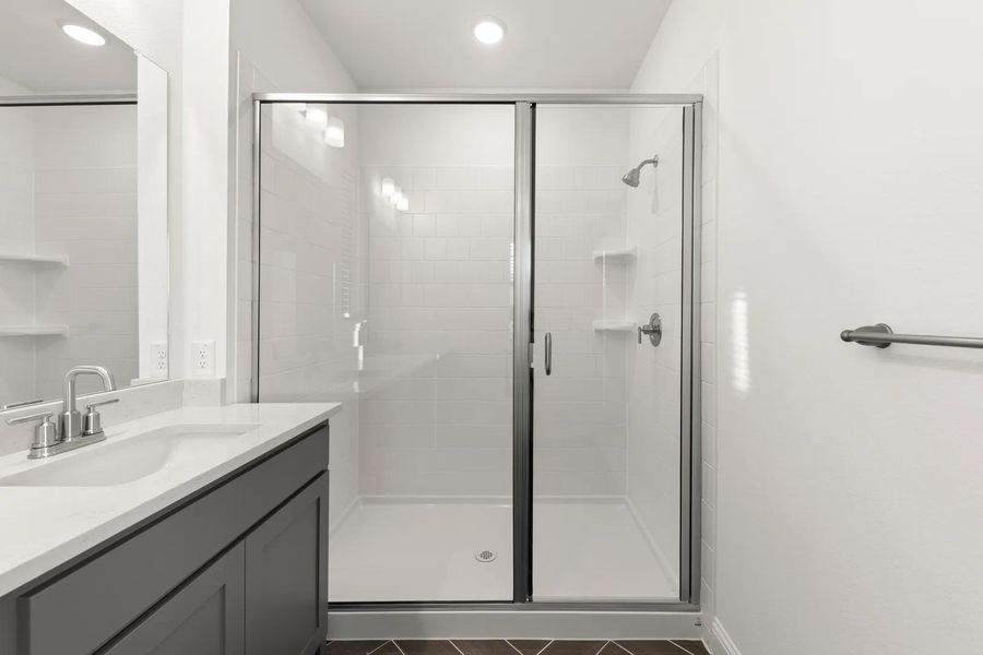 The Larson A Primary Suite Bathroom