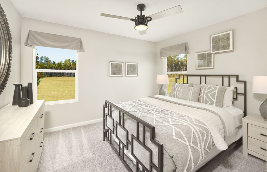 Furnished interior view inside a new home in Del Webb Charleston at Nexton, Summerville (Image 9).