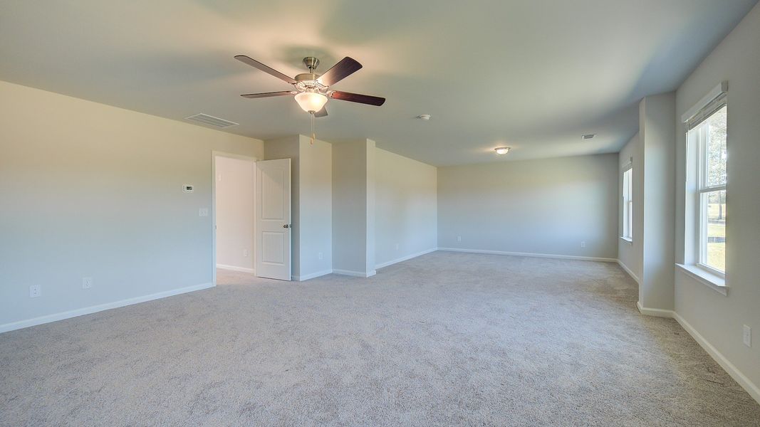 Representative furnished interior of a home built from the Clarity - Side Entry by DRB Homes in Brighton, Locust Grove (Image 25). Representative furnished interior of a home built from the Clarity - Side Entry by DRB Homes in Brighton, Locust Grove (Image 25).