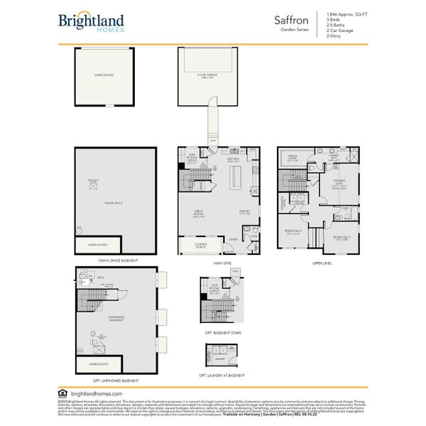 Saffron Floor Plan