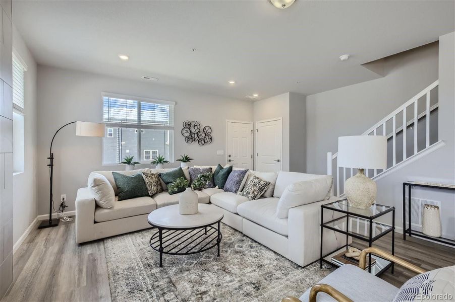 Furnished interior view inside a new home in , Fort Collins (Image 14).