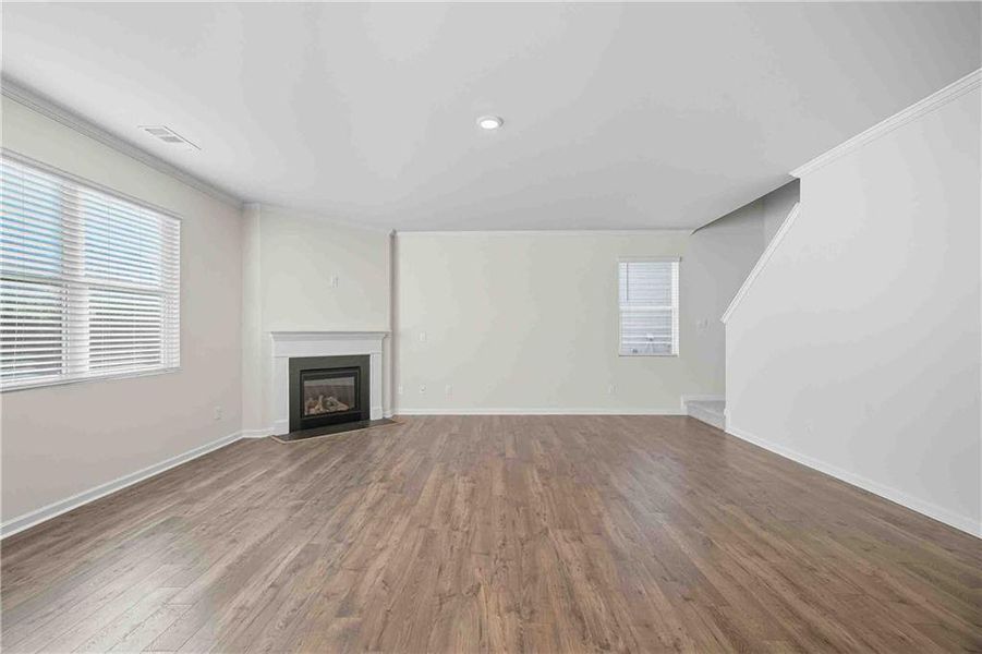 Spacious, unfurnished interior of a new home in , Dawsonville (Image 25).