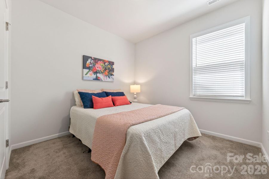 Furnished interior view inside a new home in Esplanade at Northgate, Indian Trail (Image 31).