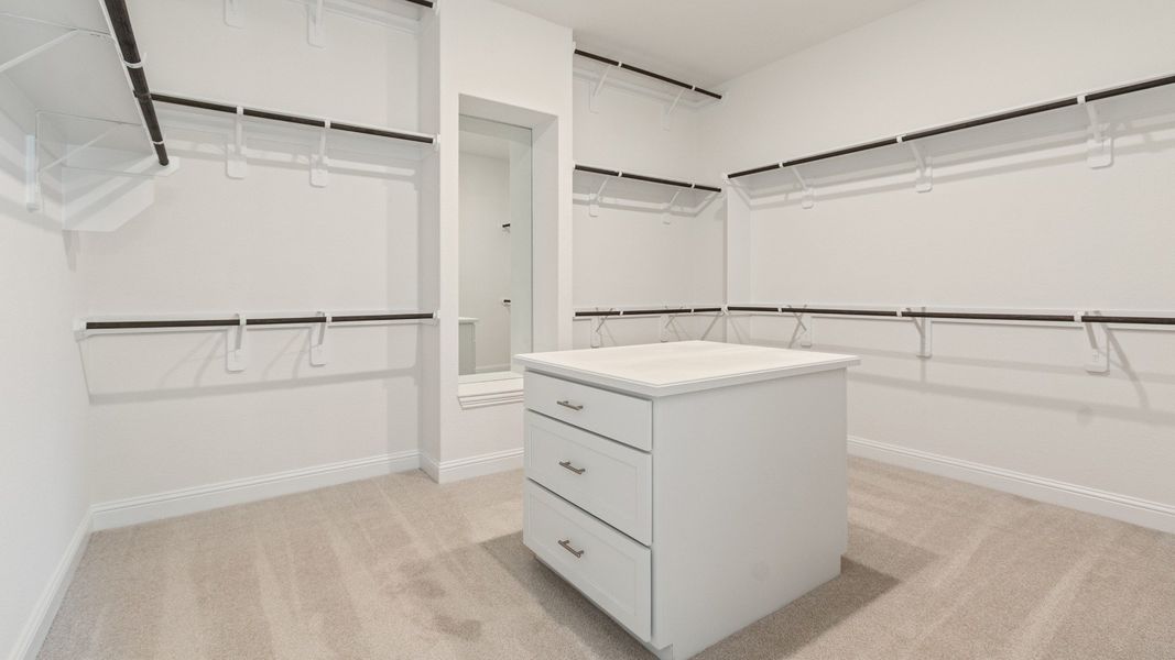 Representative furnished interior of a home built from the Vanderbilt by DRB Homes in Brookewater, Rosenberg (Image 13).