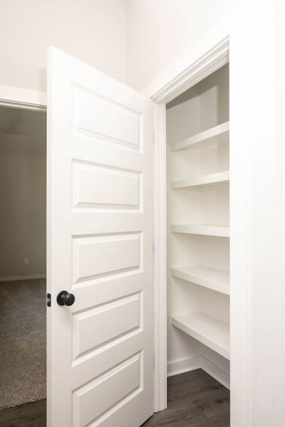 Representative furnished interior of a home built from the The Laurel by Avonley Homes in Greens Prairie Reserve, College Station (Image 33).