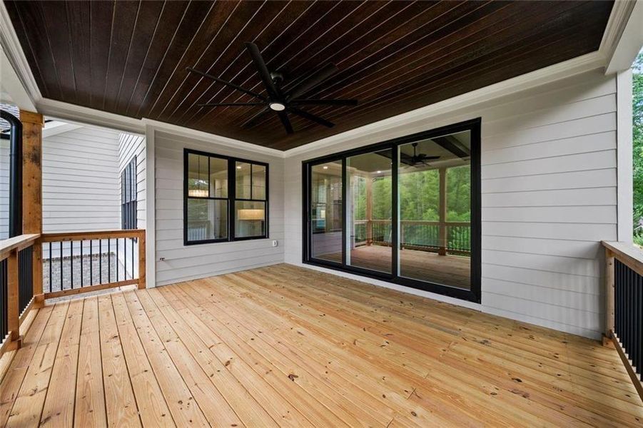 Exterior details and patio area of a home in , Atlanta (Image 28). Exterior details and patio area of a home in , Atlanta (Image 28).
