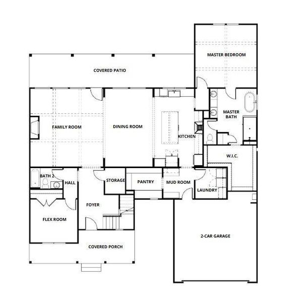 The first floor of the Nichols plan. The first floor of the Nichols plan.