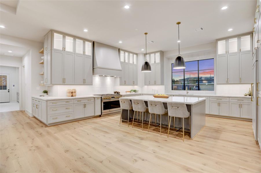 Furnished interior view inside a new home in , Houston (Image 34).