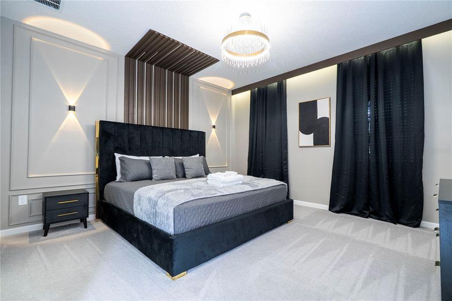 Furnished interior view inside a new home in , Kissimmee (Image 46). Furnished interior view inside a new home in , Kissimmee (Image 46).