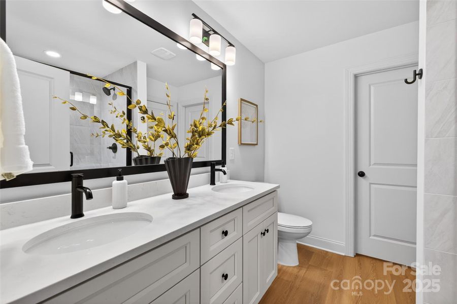 Furnished interior view inside a new home in , Denver (Image 9).