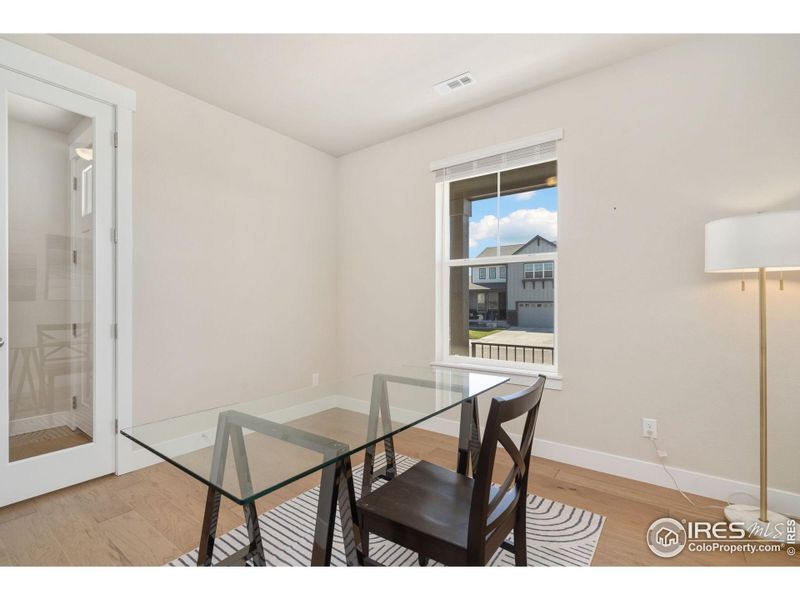 8' glass French Doors!