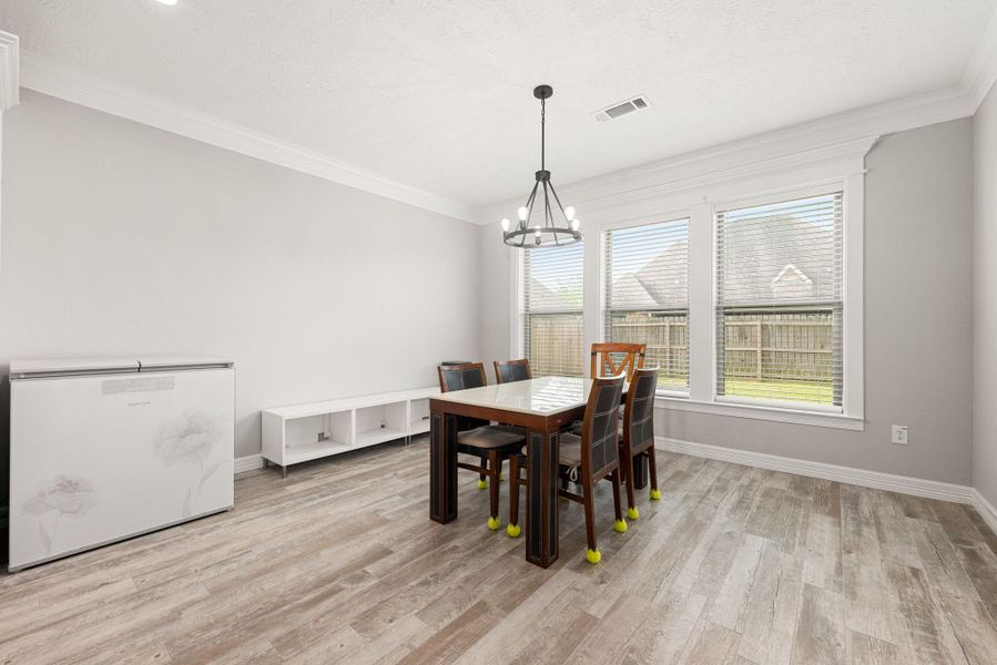 Furnished interior view inside a new home in , Beaumont (Image 8).