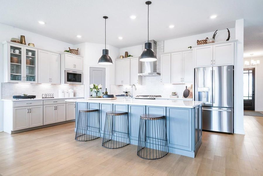 Ridgegate Model - Kitchen (Staged)