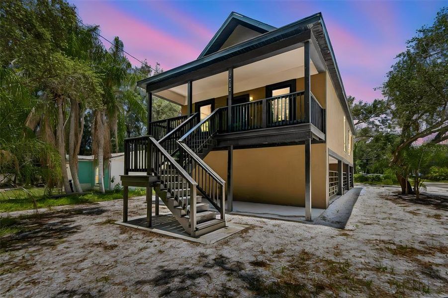 Exterior details and patio area of a home in , Clearwater (Image 42). Exterior details and patio area of a home in , Clearwater (Image 42).