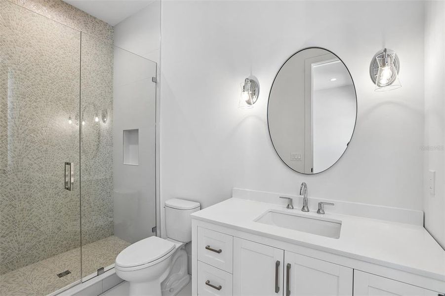 Furnished interior view inside a new home in , Tampa (Image 72).