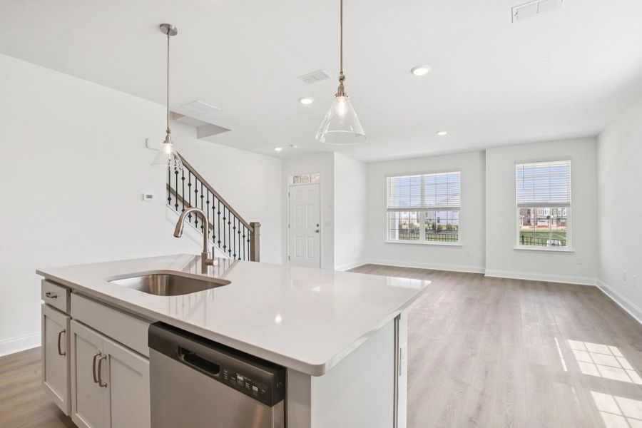 Furnished interior view inside a new home in Promenade at Clari Park, Murfreesboro (Image 12). Furnished interior view inside a new home in Promenade at Clari Park, Murfreesboro (Image 12).