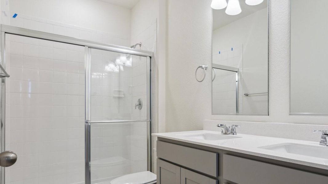 Furnished interior view inside a new home in Silver Peaks, Lochbuie (Image 8). Furnished interior view inside a new home in Silver Peaks, Lochbuie (Image 8).