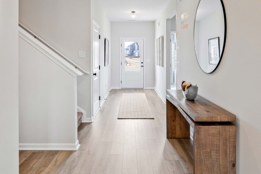 Furnished interior view inside a new home in Jackson Hills, Clarksville (Image 32).