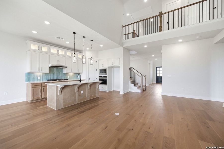 Furnished interior view inside a new home in VIDA, San Antonio (Image 8).