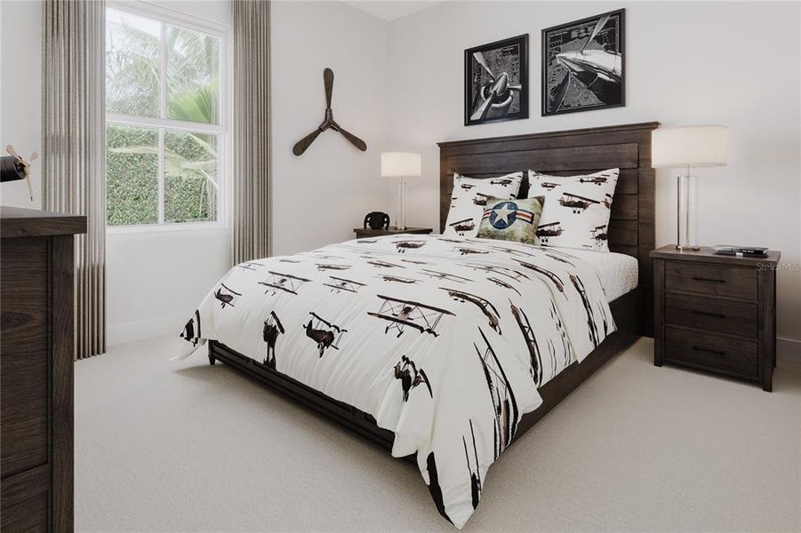 Furnished interior view inside a new home in Lake Mattie Preserve Estates, Auburndale (Image 11).