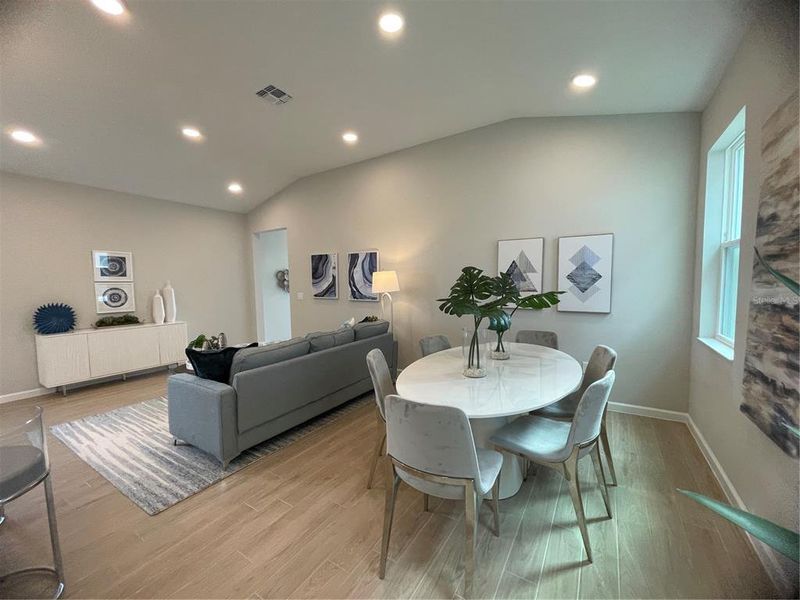 Furnished interior view inside a new home in Center Lake on the Park, St. Cloud (Image 15).