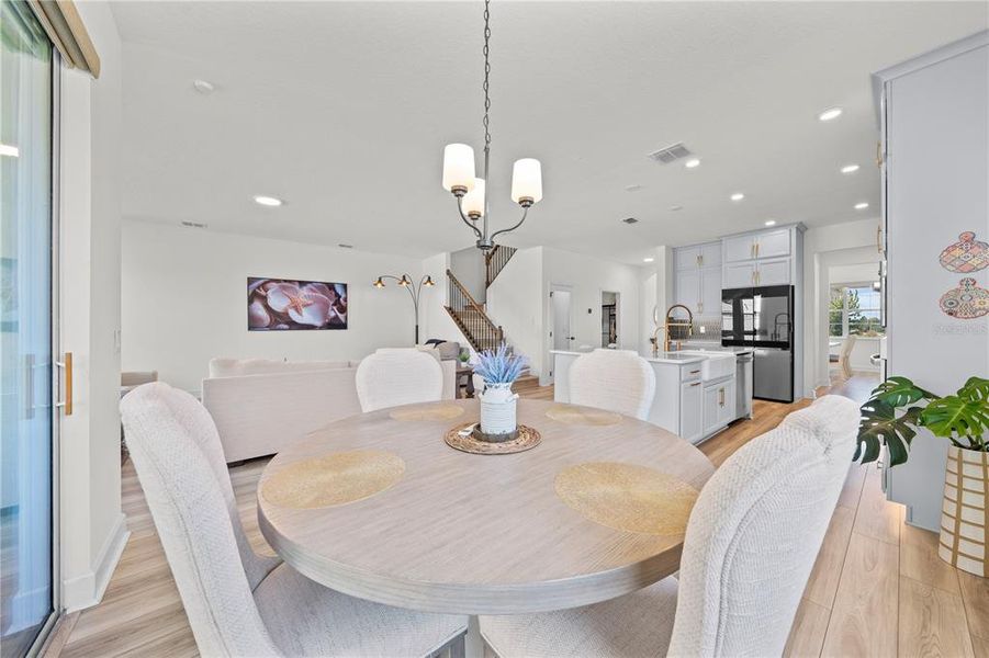 Furnished interior view inside a new home in Eden at Crossprairie, St. Cloud (Image 41).