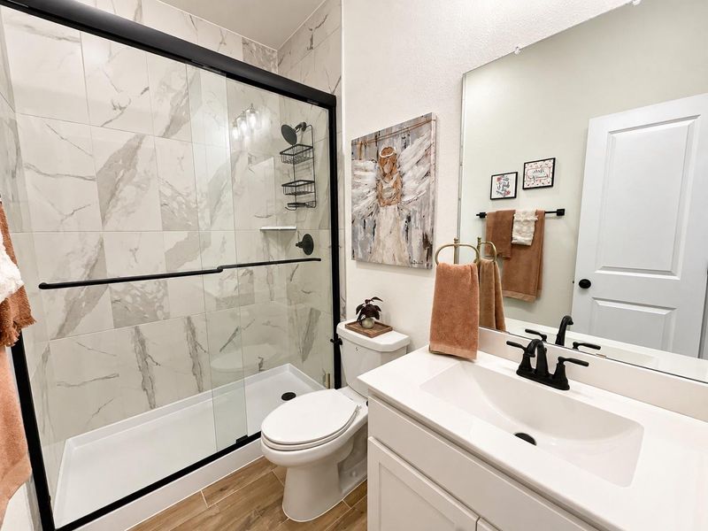 Furnished interior view inside a new home in Woodforest, Montgomery (Image 42).