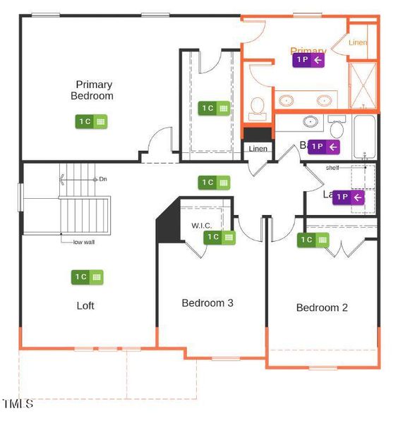 Second Floor Layout