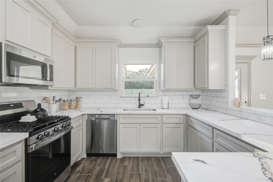 Furnished interior view inside a new home in , Lake Jackson (Image 15). Furnished interior view inside a new home in , Lake Jackson (Image 15).