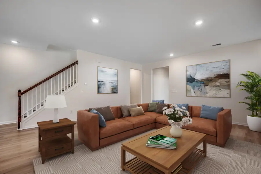 Representative furnished interior of a home built from the Leyland by Beazer Homes in Northbrook, Murrells Inlet (Image 13). Representative furnished interior of a home built from the Leyland by Beazer Homes in Northbrook, Murrells Inlet (Image 13).
