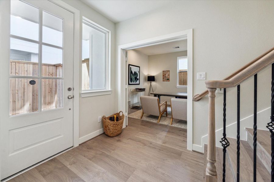 Walk into your dream home with lots of natural light