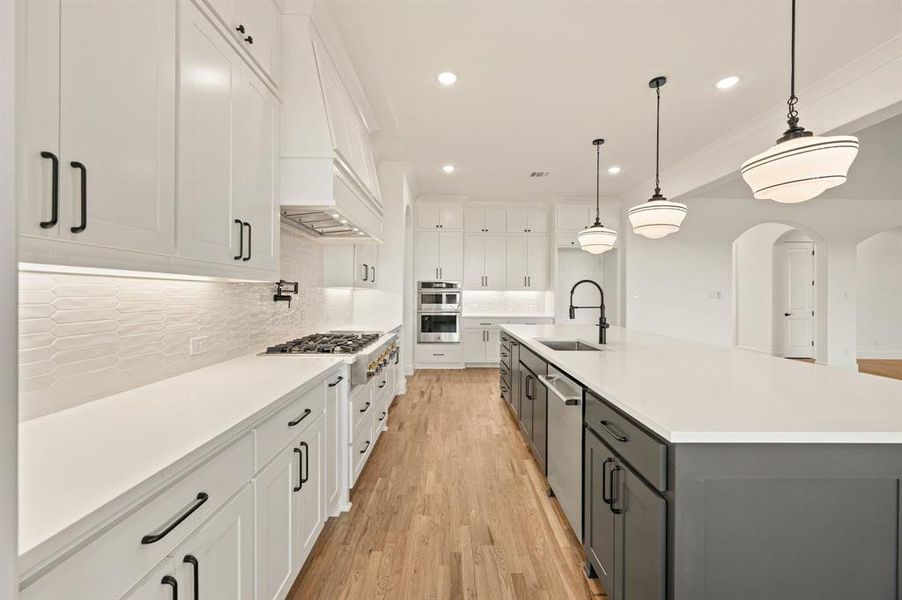Furnished interior view inside a new home in , Haslet (Image 6).